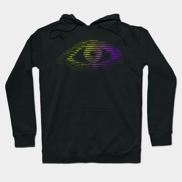 The Talos Principle VII - ASCII Eye III Hoodie by ETERNALS CLOTHING